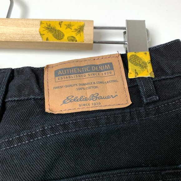 Eddie Bauer Black Jeans 14P - Picture 3 of 6